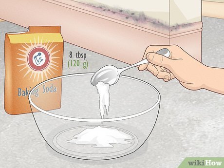 Baking Soda Mixed with Water