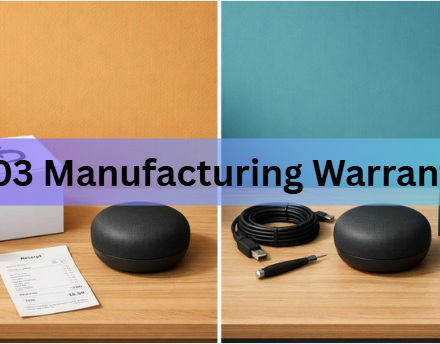 603 Manufacturing Warranty, Returns and Shipping Terms Explained