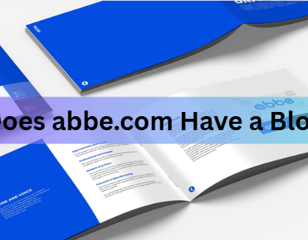 Does abbe.com Have a Blog